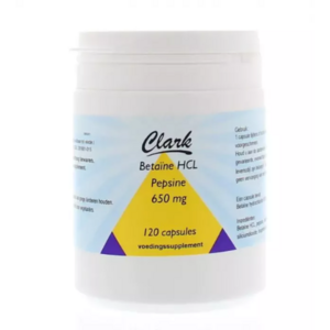 Clark - Betaine HCL 650 - 120 capsules