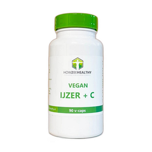 How2behealthy - Vegan IJzer + C - 90 tabletten