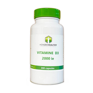 How2behealthy - Vitamine D3 2000 ie - 300 capsules