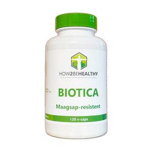 How2behealthy - Biotica Maagsap-resistent - 120 capsules