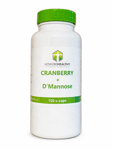 How2behealthy - Cranberry + D'Mannose - 150 capsules