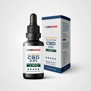 CBD - Full Spectrum 'Golden Drops' - 2,5%