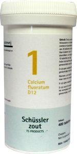 Calcium fluoratum 1 D12 Schussler - 400 tabletten