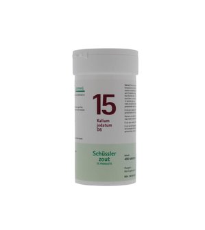 Kalium jodatum 15 D6 Schussler - 400 tabletten