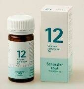  Calcium sulfuricum 12 D6 Schussler 100 tabletten