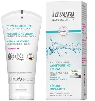 Lavera - Basis Sensitiv dagcreme/moisturising cream - 50ml