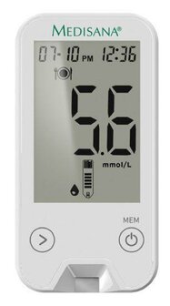 Medisana - Meditouch 2 glucosemeter USB - 1 stuk
