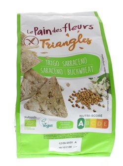 Pain Des Fleurs Triangles boekweit 50 gram