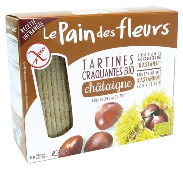 Le Pain des Fleurs Kastanjecrackers 150 gram