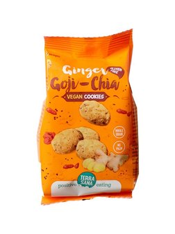 Terrasana Koekjes Gember-Goji-Chia - 150 gram