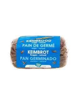 Terrasana Roggebrood gekiemd - 400 gram