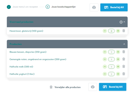 gezond weekschema op maat