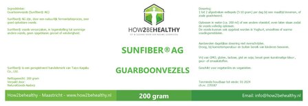 How2behealthy guarboonvezels 200 gram