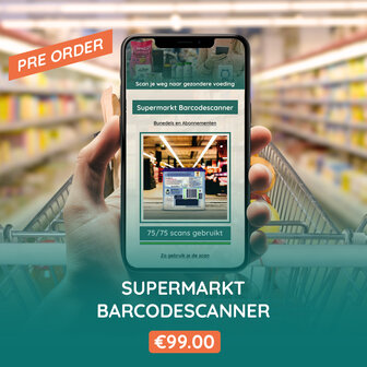 How2behealthy/Cure4Life App - Supermarkt Barcodescanner Voorverkoop