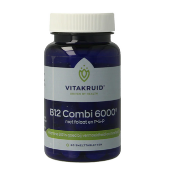 Vitakruid - Vitakruid B12 Combi 6.000 met Actief Folaat - 60 tabletten