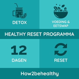 12 dagen healthy reset programma detox en voeding eatswap How2behealthy