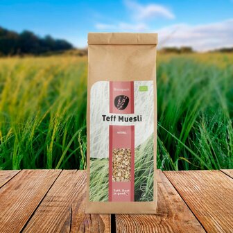 Biologische Teff muesli 250 gram
