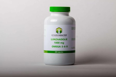 Lijnzaadolie 1000mg - Omega 3-6-9