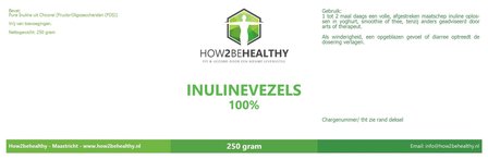 Inulinevezels 100% - 250 gr