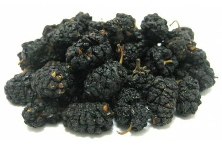 Biologisch Zwarte Moerbei 250 gram