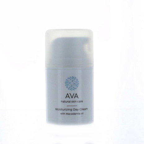 Ava Moisturizing day cream with organic macadamia oil - 50m