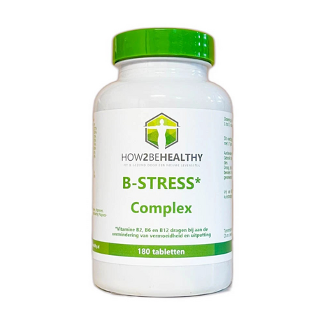 How2behealthy - B-STRESS Complex - 180 tabletten