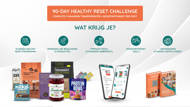 90 dagen healthy reset programma compleet pakket coaching app voeding