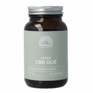 Mattisson - CBD olie 10/15mg caps - 60 v-caps Mattisson - CBD olie 10/15mg caps - 60 v-caps