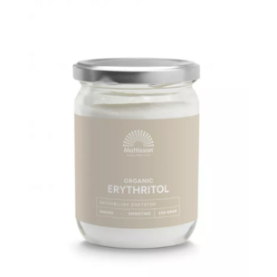 Mattisson Organic Erythritol 400 gram Mattisson Organic Erythritol 400 gram