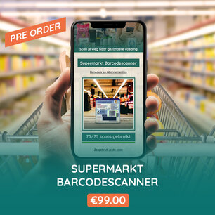 How2behealthy/Cure4Life App - Supermarkt Barcodescanner Voorverkoop How2behealthy/Cure4Life App - Supermarkt Barcodescanner Voorverkoop