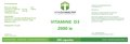 How2behealthy - Vitamine D3 2000 ie - 300 capsules